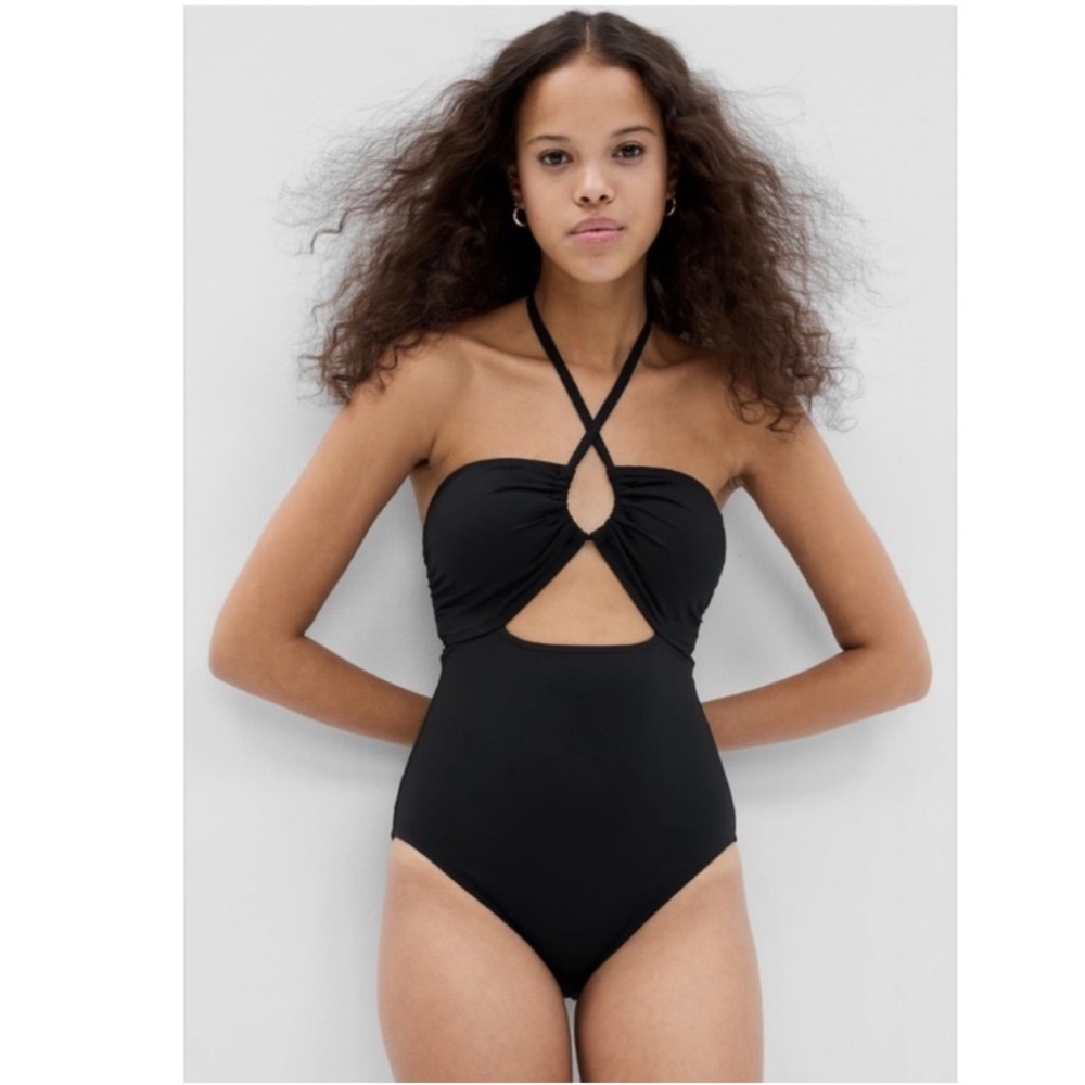 Gap One Piece Halter Bathing Suit. NWT.